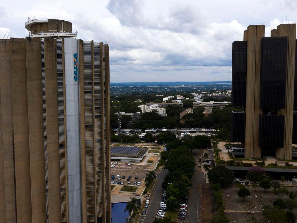 Edifício Sede Caixa Econômica Federal e Banco Central em Brasília (Marcello Casal JrAgência Brasil)