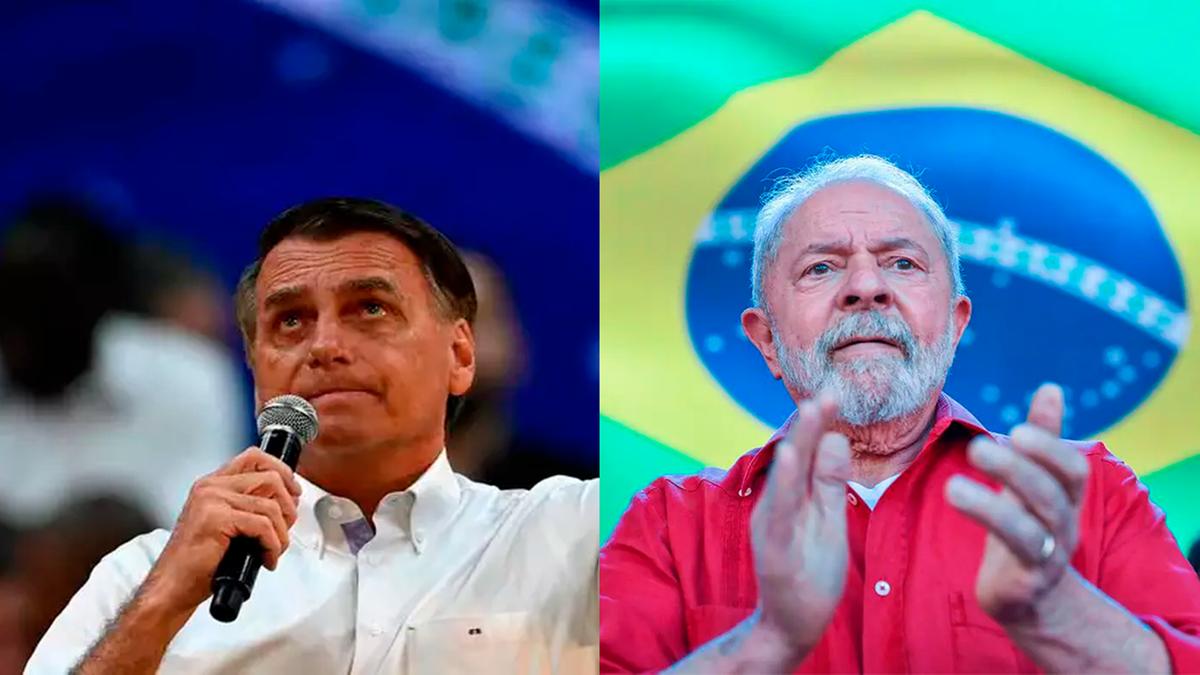Na simulação de segundo turno, o petista vence por 54% a 36% (Ricardo Stuckert | Mauro Pimentel/AFP)