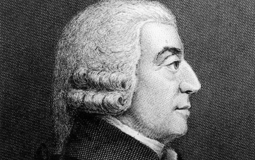 Liberalismo econômico surgiu no século XVIII e teve Adam Smith como seu principal teórico e representante (Divulgação)