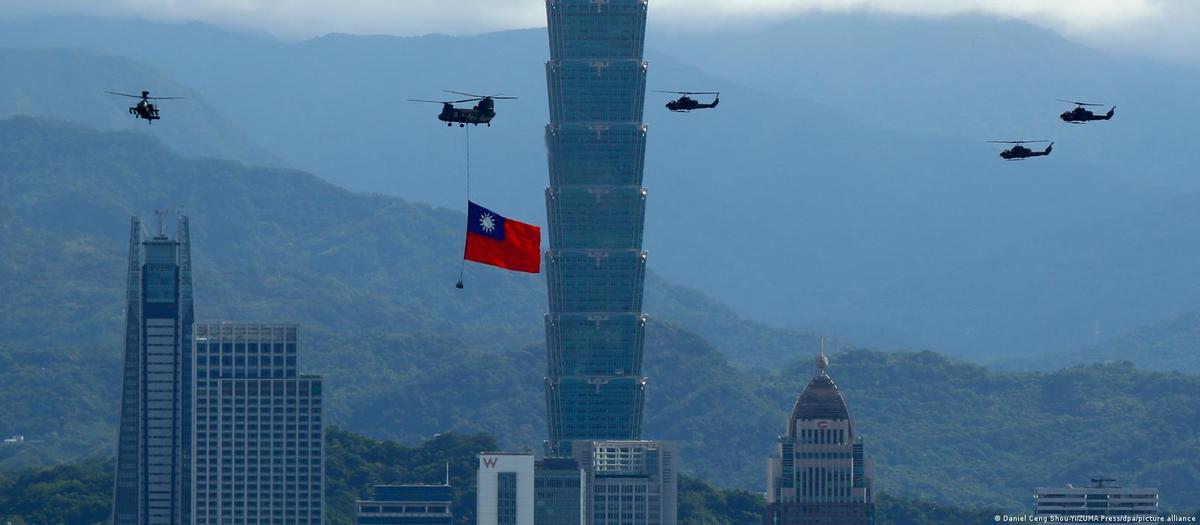 Tensão entre China e Taiwan (Daniel Ceng Shou-Yi/ ZUMA Press/dpa)