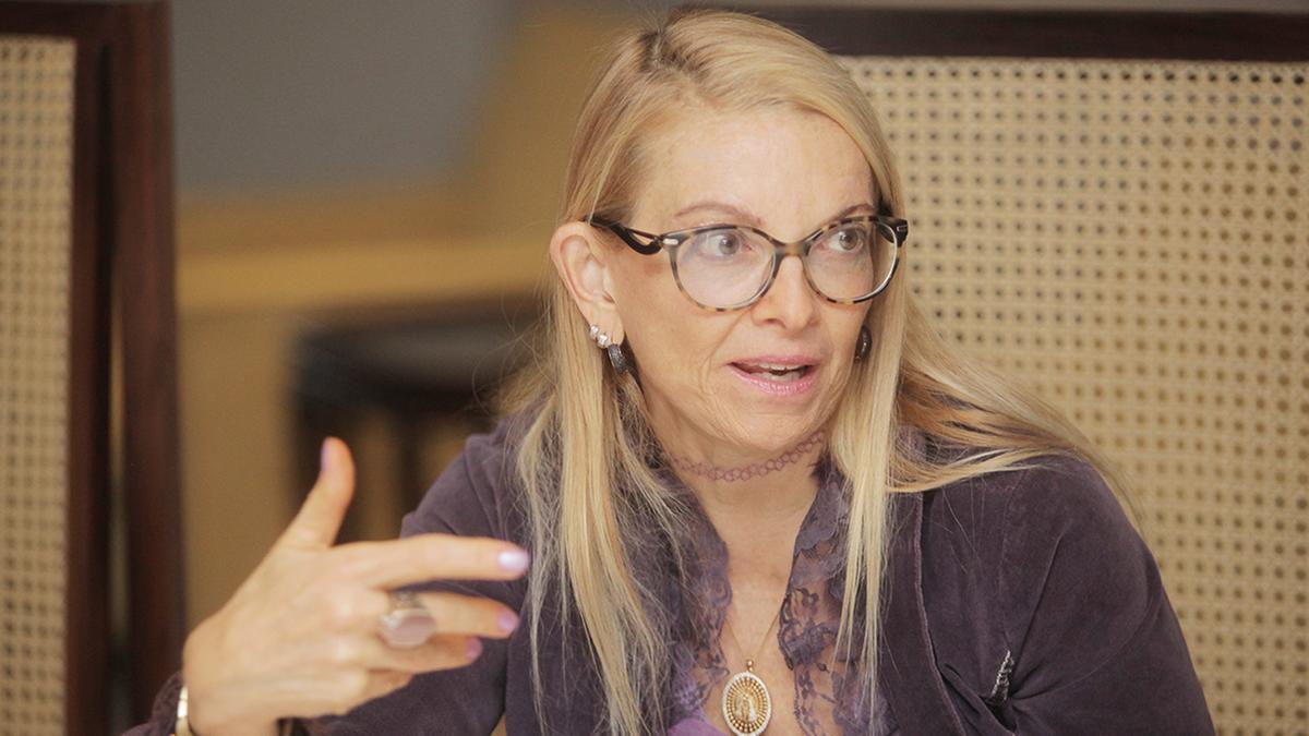 A secretária de Cultura e Turismo, Alexandra Caprioli, em visita à sede da RAC, onde concedeu entrevista exclusiva ao Correio Popular: gestora confirma a volta do Café de La Recoleta (Kamá Ribeiro)