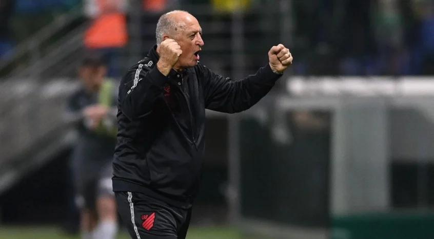 Técnico Luiz Felipe Scolari (Reprodução/Athletico)