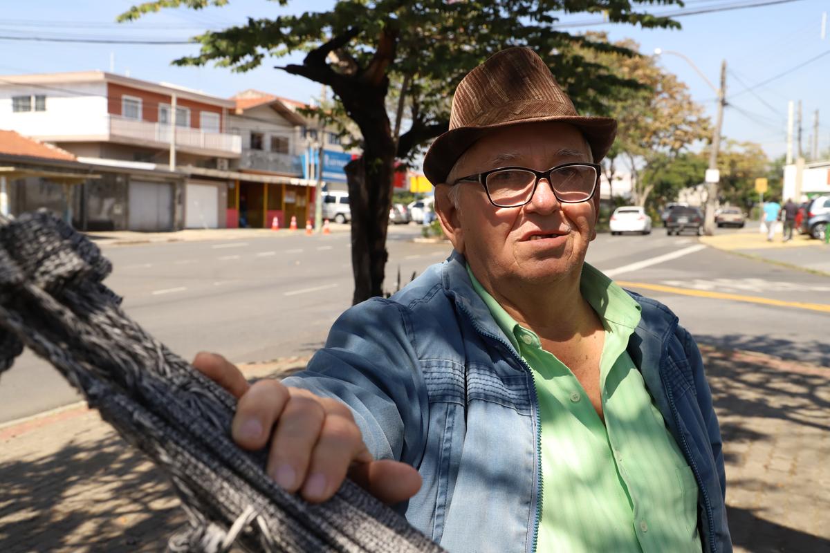 Aposentado José Pereira de Oliveira, de 71 anos, faz parte da triste estatística (Dominique Torquato)