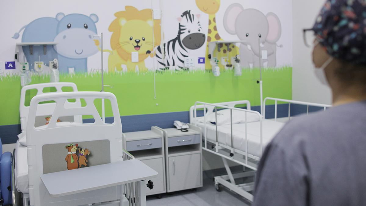Unidade pediátrica, inaugurada no início de maio, é o único centro de pediatria 100% focado em crianças (Kamá Ribeiro)