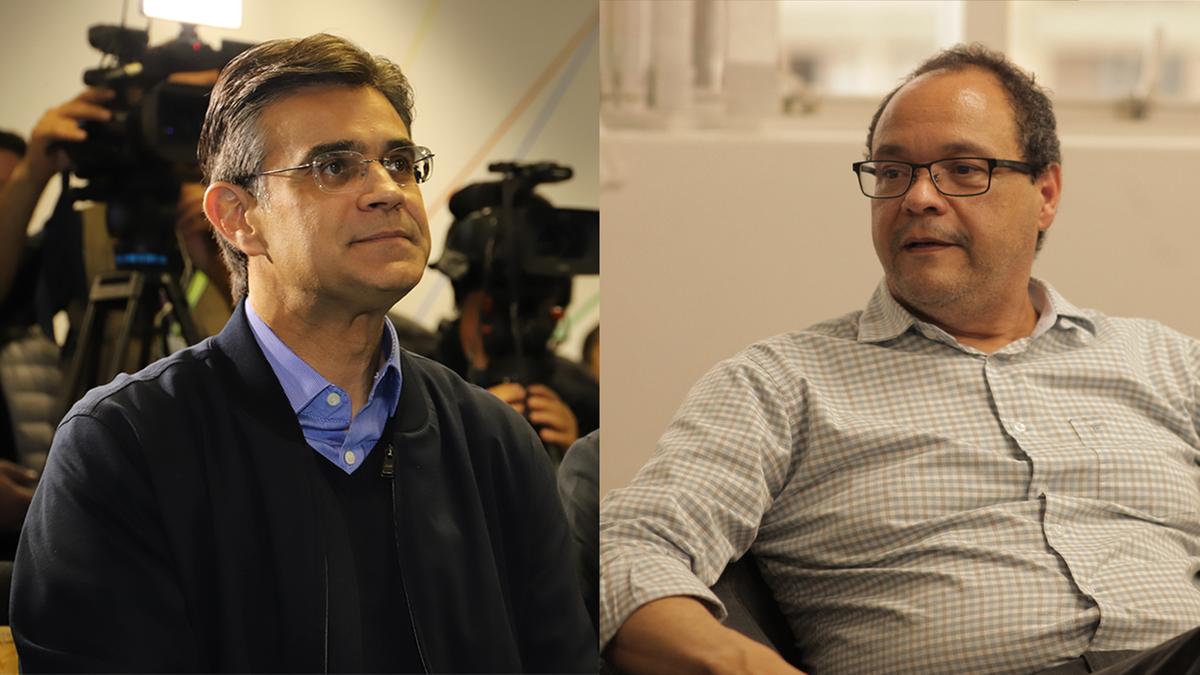 Para o governador do Estado, Rodrigo Garcia, jornal informa com credibilidade e isenção; Manuelito Magalhães Jr., da Sanasa, comemora os anos de parceria com Correio Popular (Dominique Torquato e Kamá Ribeiro)