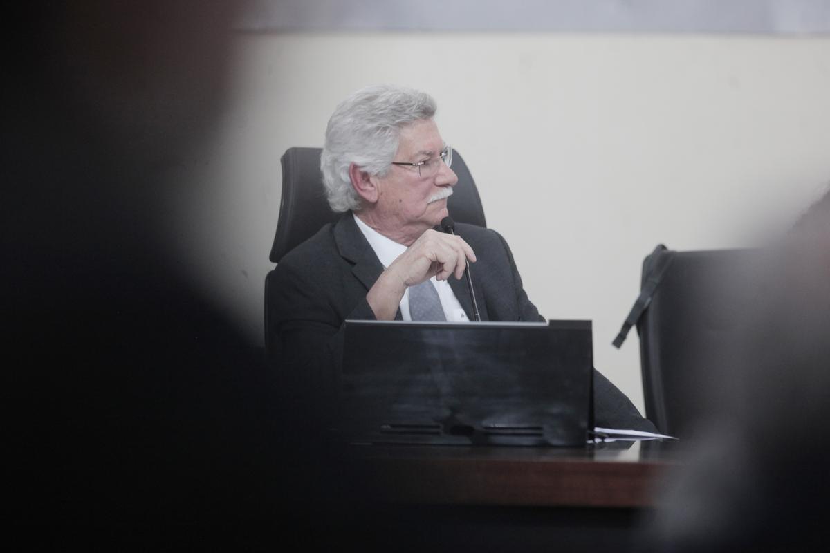 O presidente da Câmara de Campinas, Zé Carlos (PSB), durante a sessão da Casa das Leis: advogado de defesa do vereador informou que não comentaria a decisão sobre a liminar (Kamá Ribeiro)