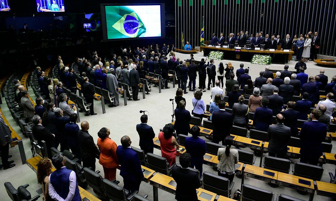 Presidente do Congresso destaca caminho do Brasil até a independência (Pedro França/ Agência Senado)