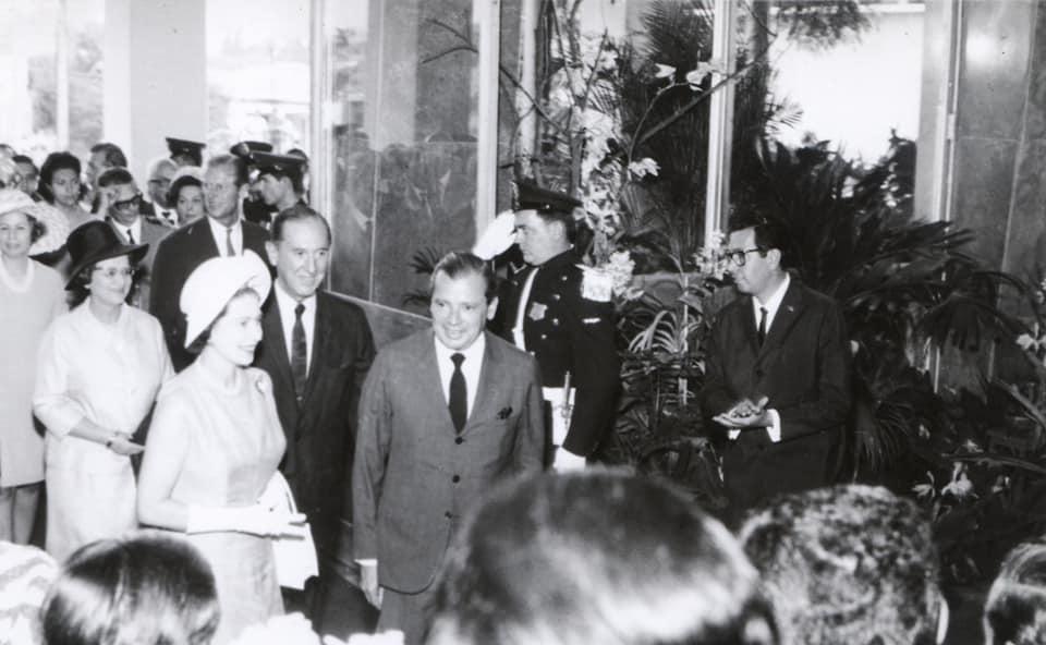 Rainha Elizabeth II em Campinas (Reprodução/ IAC)