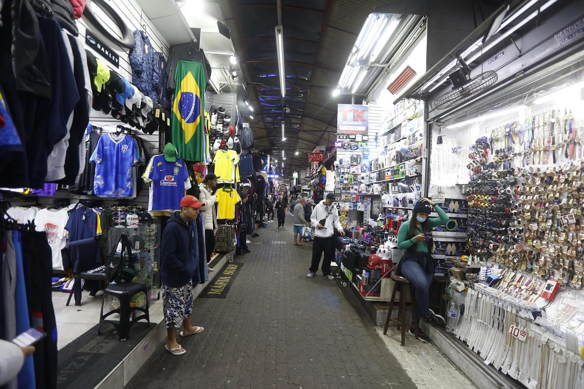 Enquanto a novela continua, camelôs não podem sair de áreas centrais (Gustavo Tilio)