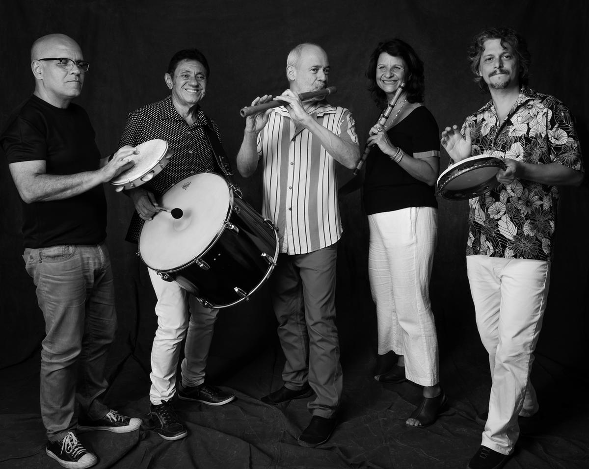 Músicos do grupo Pife Muderno sobem ao palco do Sesc Campinas na noite de hoje para encantar o público com as canções de Gilberto Gil (Maria Mazzillo)