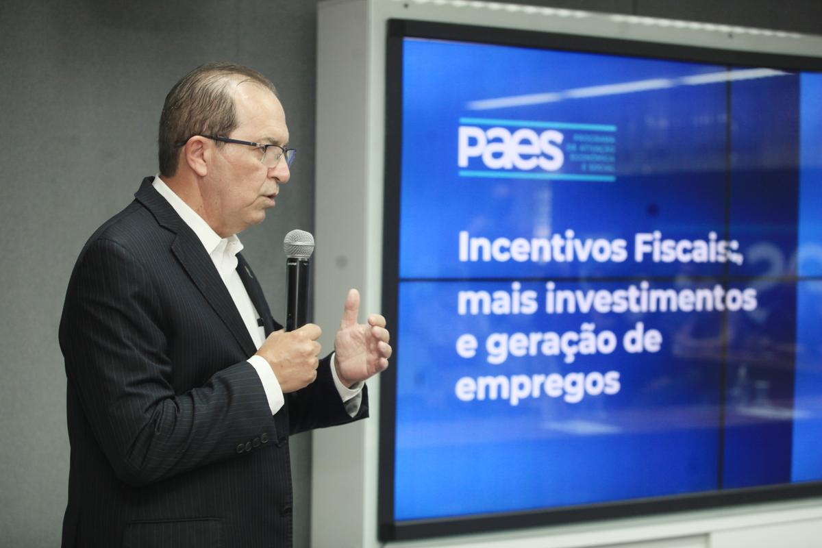 O secretário de Finanças, Aurílio Caiado, atribuiu o resultado da pesquisa às ações implementadas pelo Programa de Ativação Econômica e Social (Paes), lançado no ano passado (Kamá Ribeiro)