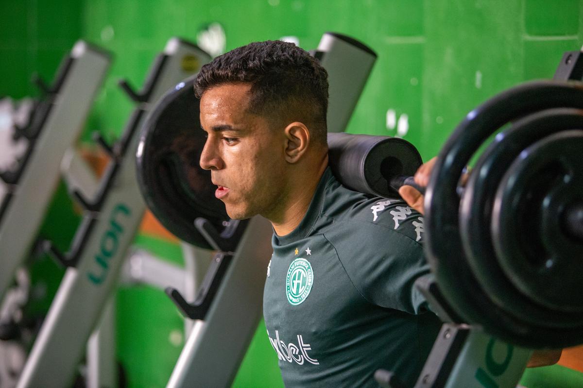 Autor de 40% dos gols do Guarani na Série B, o atacante Yuri balança as redes a cada 134 minutos (Divulgação)