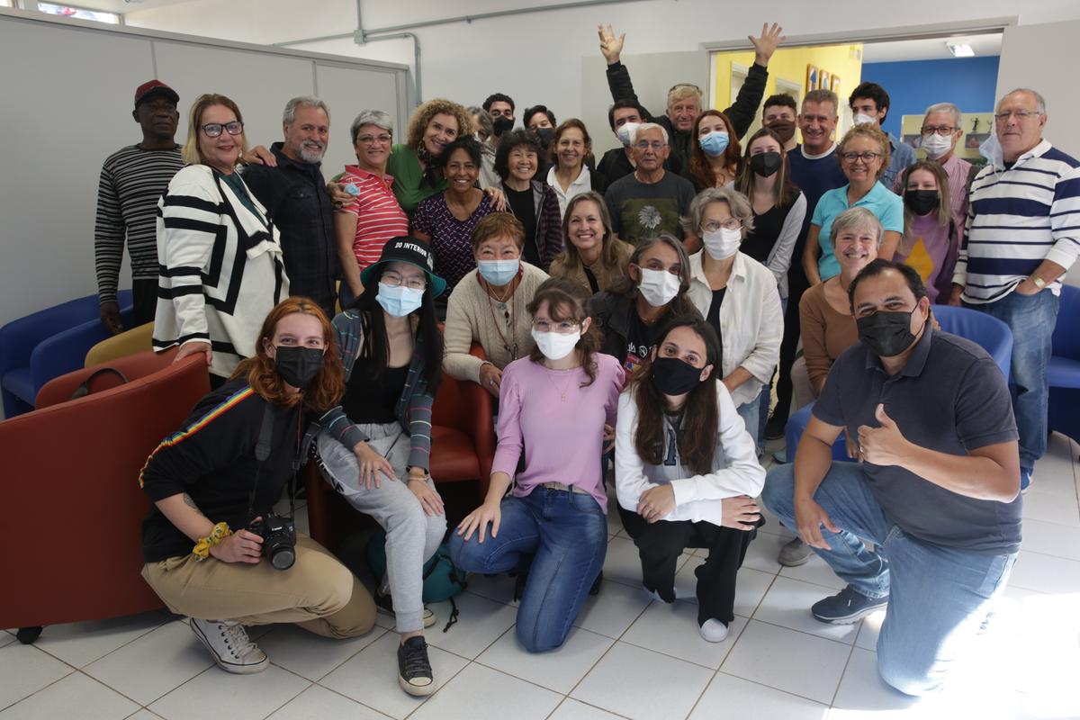 Voluntários do Vitalità e idosos participam de oficina de fotografia (Divulgação: PUC-Campinas)