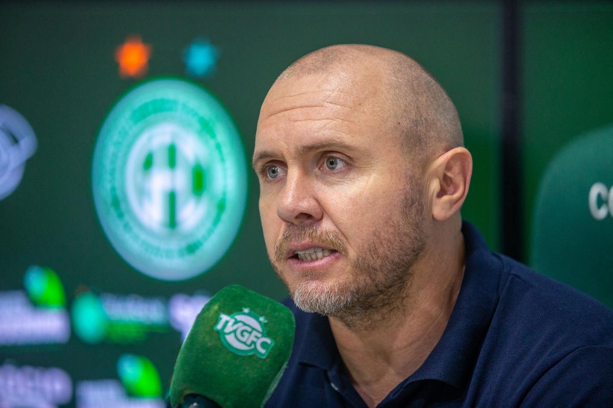 Sob comando de Mozart, Guarani busca terceira vitória seguida na Série B; jogo é considerado de vital importância para as pretenções do time na Série B (Thomaz Marostegan)