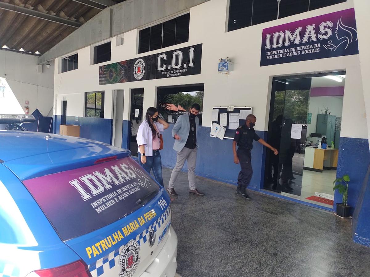 Entrada da Inspetoria de Defesa da Mulher e Ações Sociais (Idmas) (Gama)