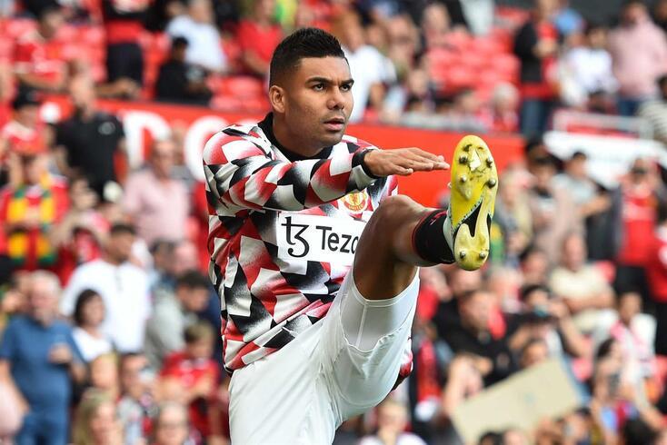 Casemiro saiu titular do Real Madrid e hoje é banco do Manchester United (EPA)