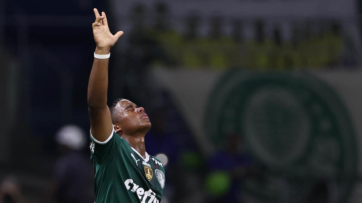 Endrick fez  sua estreia no time profissional do Palmeiras (Cesar Greco/ Palmeiras)