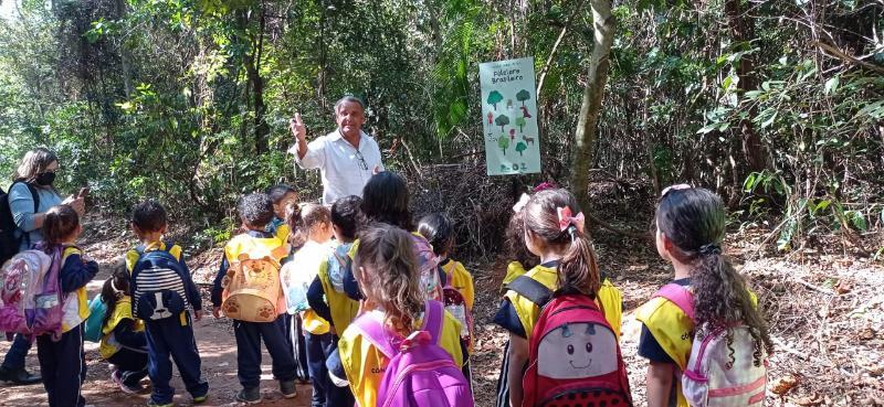 A trilha do folclore estará aberta na quinta, sexta e sábado para visitação em comemoração à semana da criança (Arquivo PMC)