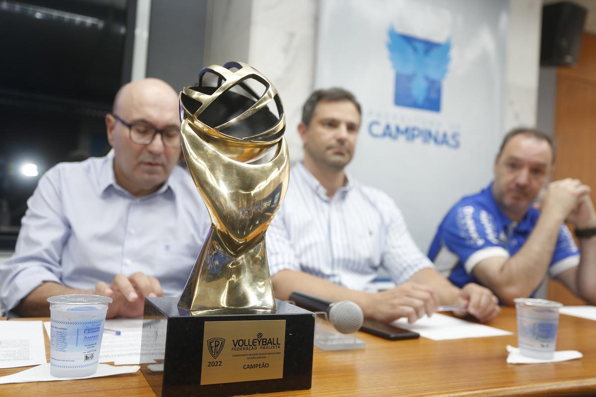 Troféu apresentado é mais uma conquista do projeto esportivo de Campinas (Gustavo Tilio)