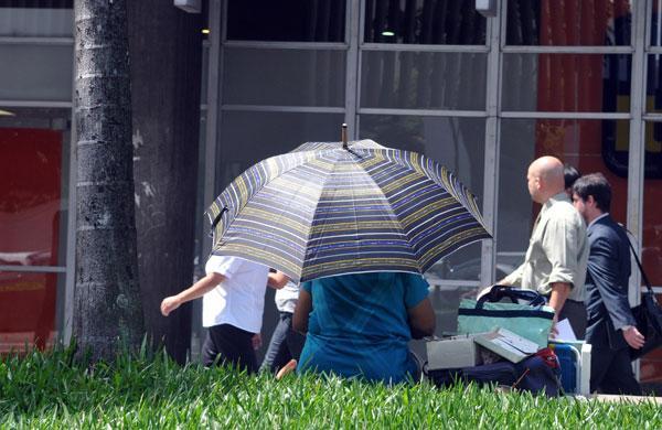 Campinas amanheceu sob predomínio de sol e calor (Dominique Torquato/AAN)