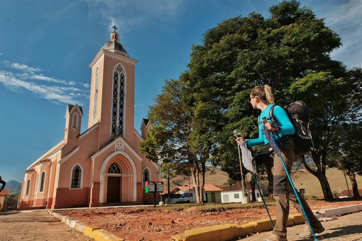 Peregrinos contam sobre a experiência de percorrer os caminhos religiosos, sobretudo o Caminho da Fé (Erasmo Ballot)