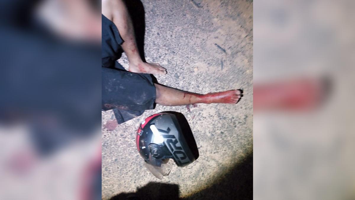 O crime ocorreu por volta das 20h20, em frente à casa do casal (Divulgação)