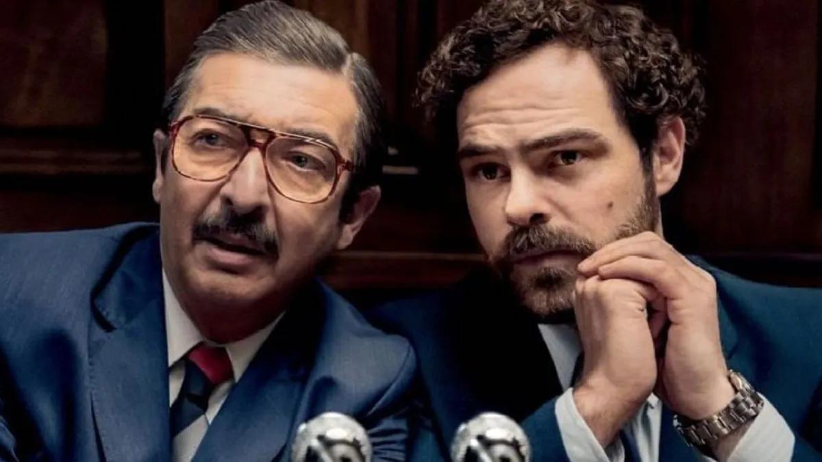 As cenas do julgamento são destaques no filme que está bem cotado para levar uma estatueta no Oscar 2023 (Divulgação)