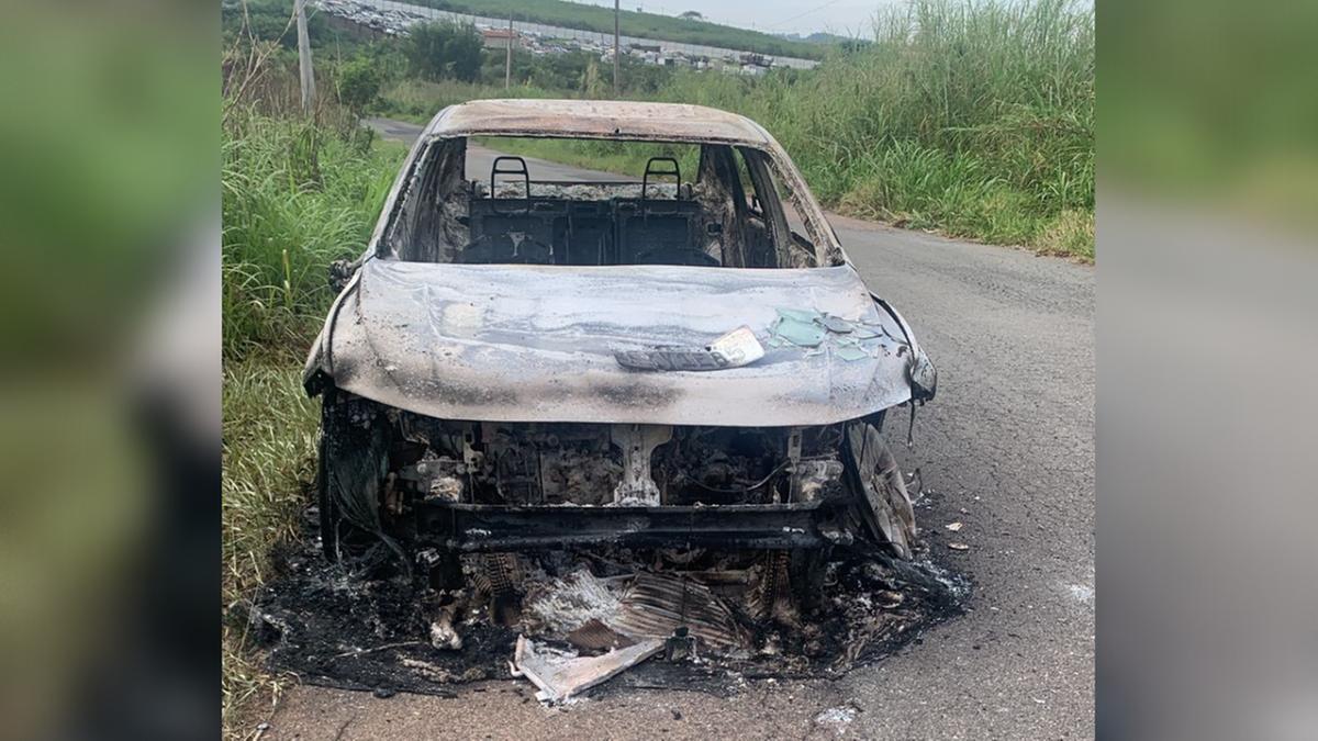 Morto estava a menos de 1km de um veículo Jetta queimado (Divulgação)