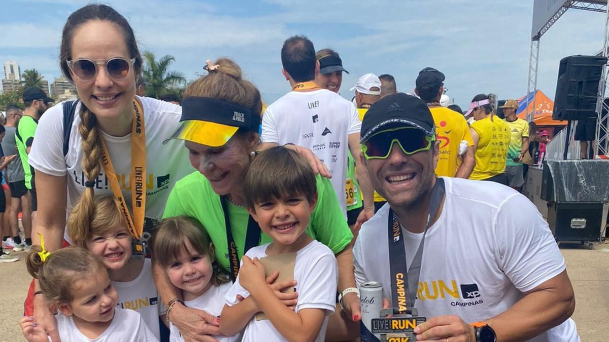 Mari Faria sempre carregou o sonho de correr a maratona de Nova York com os filhos (Arquivo pessoal)