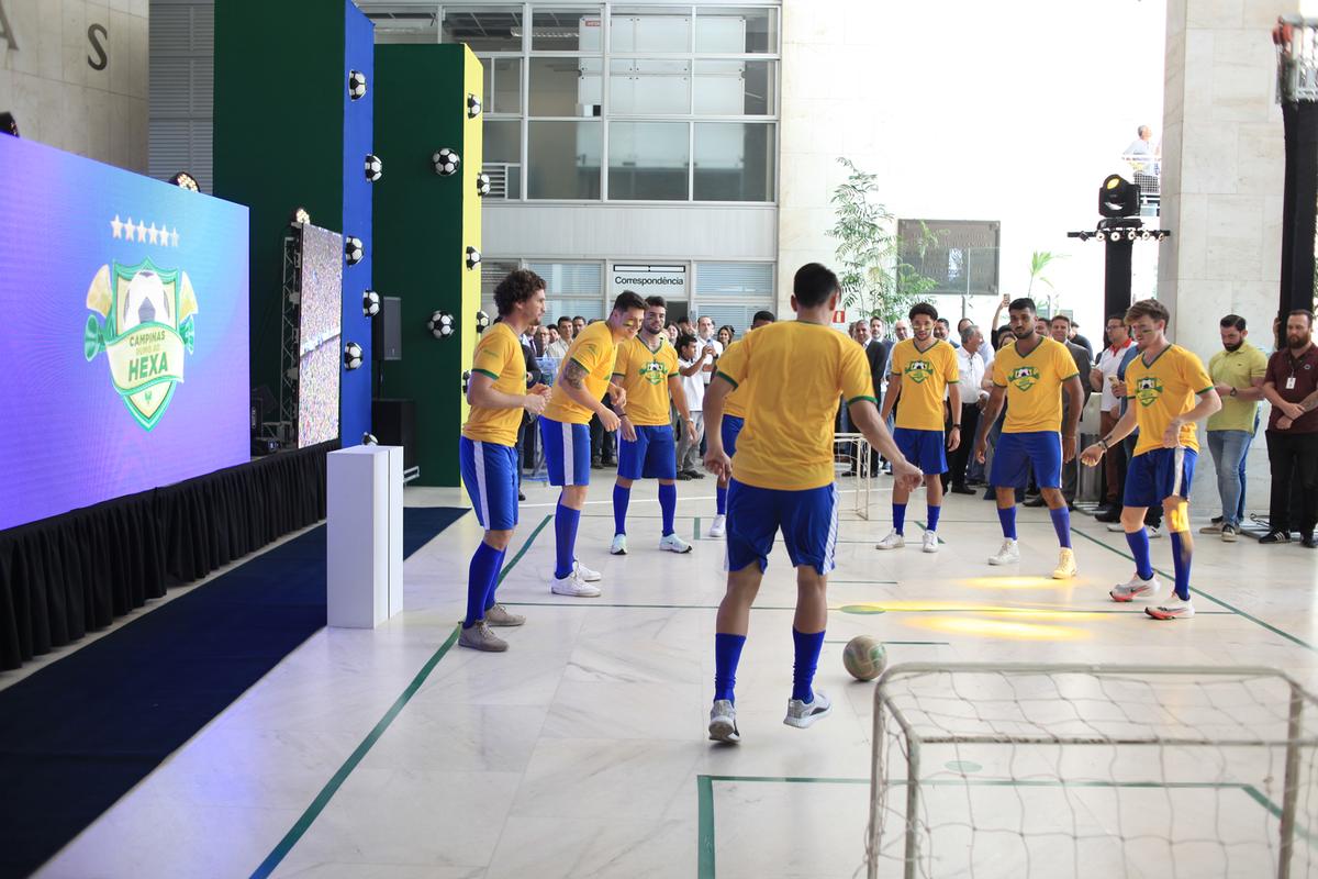 Centro de Campinas terá telão e food trucks nos jogos da Copa do Mundo