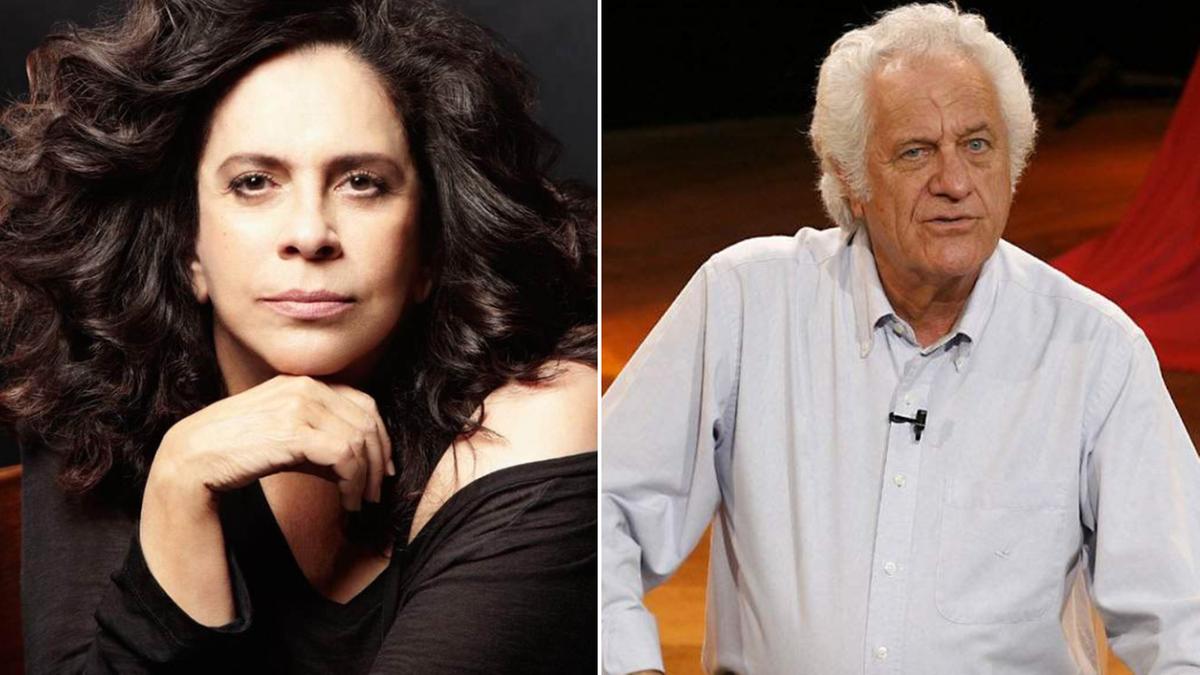 Gal Costa e Rolando Boldrin (Divulgação)