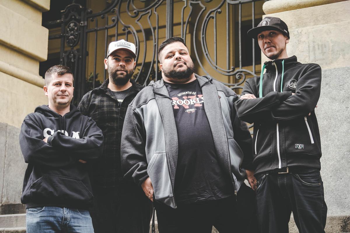Integrantes da banda La Marca, a única campineira desta edição do Rock na Concha (Divulgação)