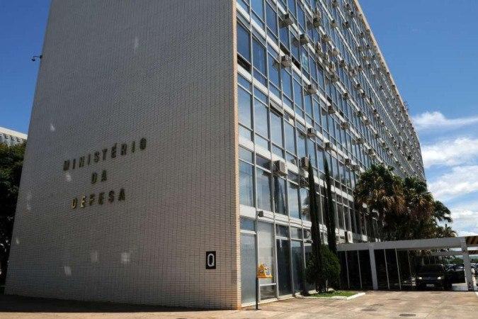Em nota, o Ministério da Defesa lamentou a ocorrência (Bruno Peres/CB/D.A. Press)