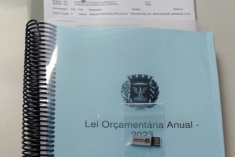 Vereadores votam nesta segunda-feira (21), em primeira análise, o Orçamento de Campinas para 2023 (Divulgação/ Câmara de Campinas)