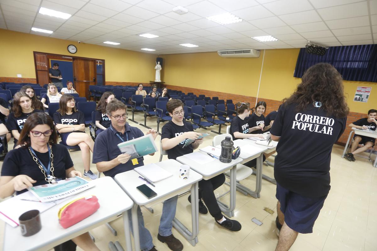 Alunos do colégio Notre Dame participam do 1º Torneio de debates, com apoio do jornal Correio Popular (Gustavo Tilio)