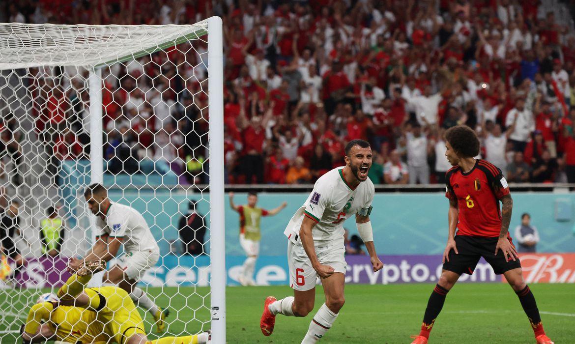 Leões do Atlas encerram jejum de 24 anos sem vitórias em jogos de Copa (AMR ABDALLAH DALSH)