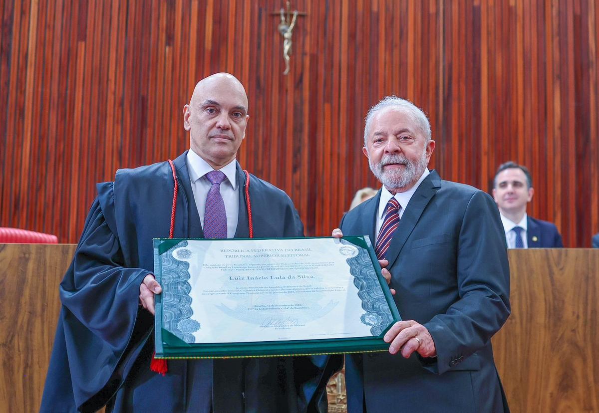 Lula e Alckmin são diplomados no TSE (Ricardo Stuckert)