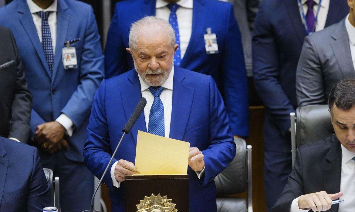 Combate à fome e respeito à democracia são prioridades, diz Lula (Tatuan Alencar/ Câmara dos Deputados)