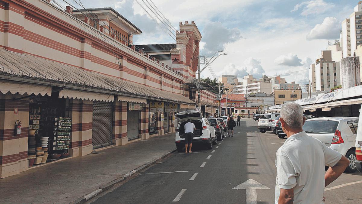 Fachada lateral do Mercado Municipal, projetado pelo arquiteto Ramos de Azevedo e inaugurado em 1908 pelo então prefeito Orosimbo Maia (Rodrigo Zanotto)