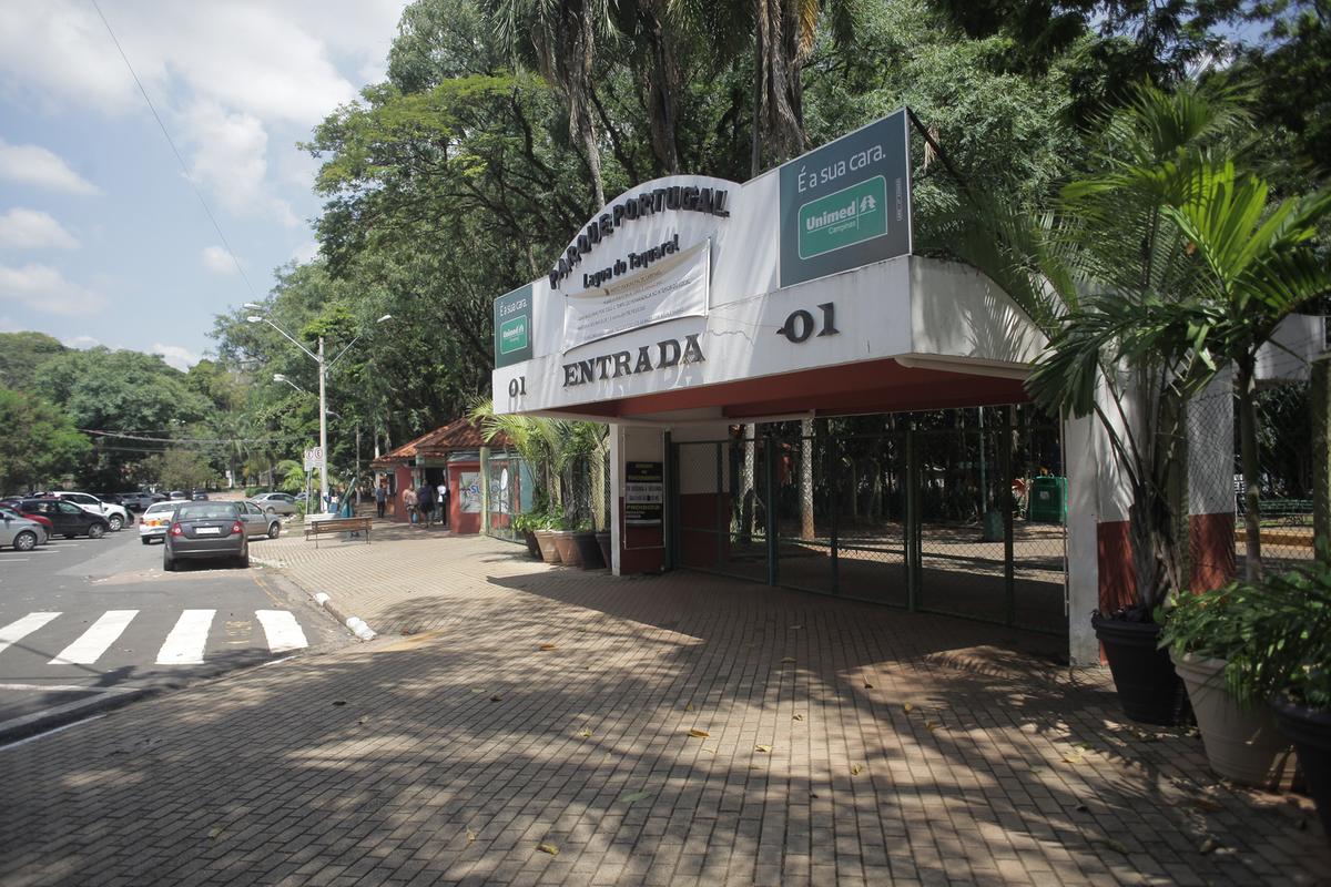 Entrada da Lagoa, que está fechada por tempo indeterminado depois da tragédia envolvendo a garota Isabela (Kamá Ribeiro)