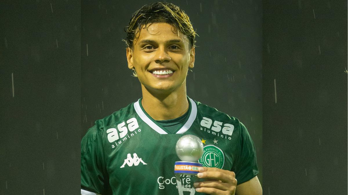 Com um gol e uma assistência, Rios já desperta atenção de outros clubes (Thomaz Morastegan/Guarani FC)