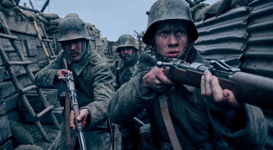 Foram sete premiações para "Nada de Novo no Front" sobre os horrores da Primeira Guerra Mundial (Divulgação/Netflix)