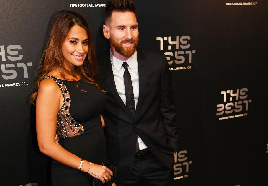 Lionel Messi e Antonella Roccuzzo (Reprodução)