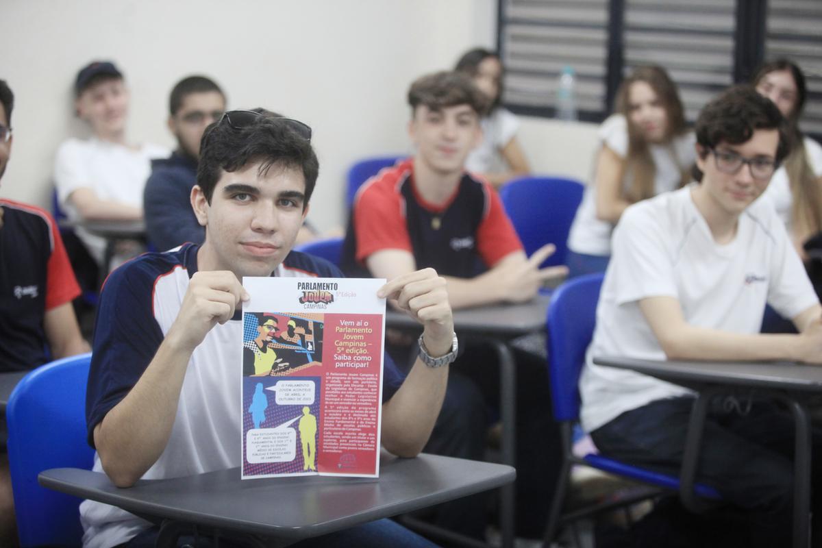 Estudantes estão animados com a volta do projeto Parlamento Jovem (Kamá Ribeiro)