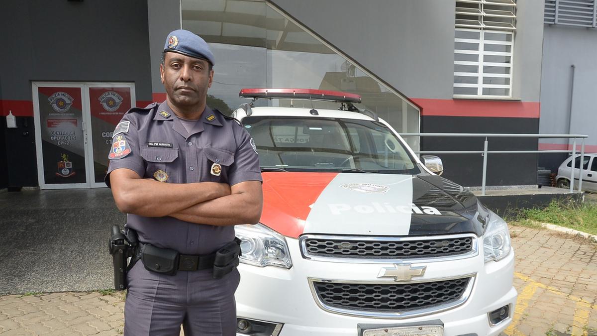 Coronel Adriano Augusto Leão, que assumiu o Comando de Policiamento do Interior-2 (CPI-2) (Alessandro Torres)