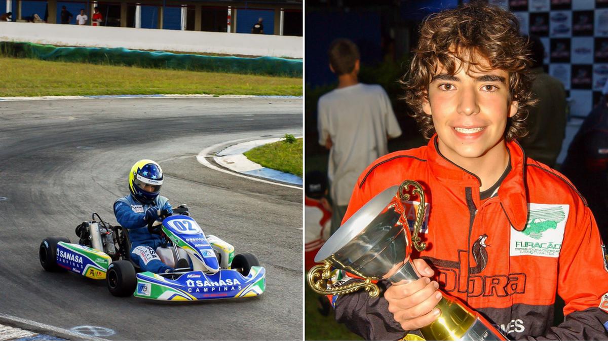 Fellipe Granzotto tinha apenas sete anos quando Senna morreu, mas se inspirou em seu ídolo para chegar às pistas (Luiz Granzotto)