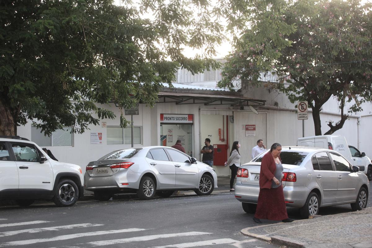 Hospital Samaritano, para onde o corpo de Dalila Mosciati foi levado pelo marido, que fugiu e depois foi preso (Kamá Ribeiro)