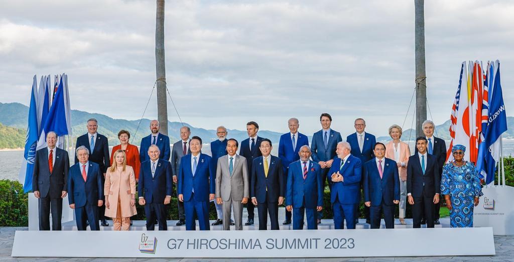 Encontro da cúpula do G7 e países convidados (Foto Ricardo Stuckert/ PR)