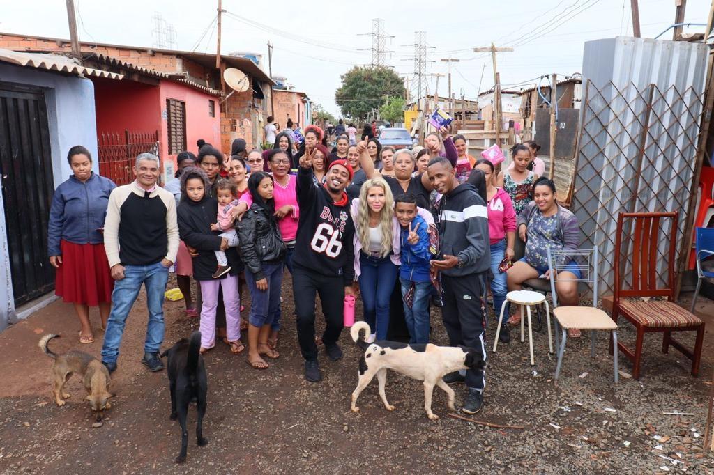 Desde a infância Thais Cremasco atua em projetos sociais e sempre está nas periferias de Campinas (Arquivo pessoal)