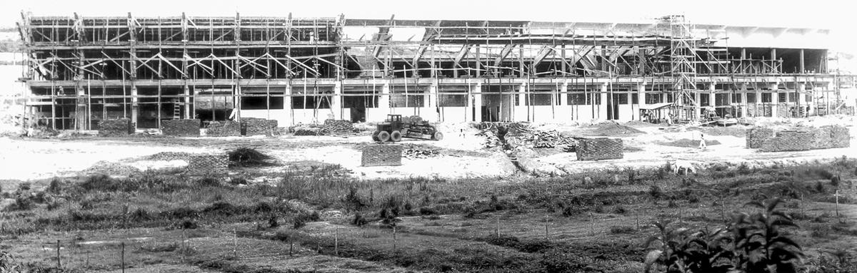 Construção do Brinco de Ouro (Divulgação)